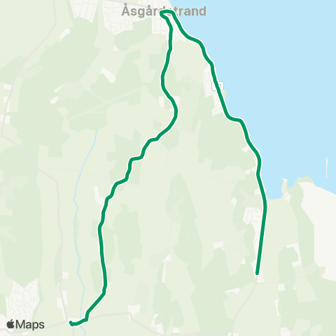 VKT - Vestfold Kollektivtrafikk Klokkeråsen-Rom-Åsg.-Volden map