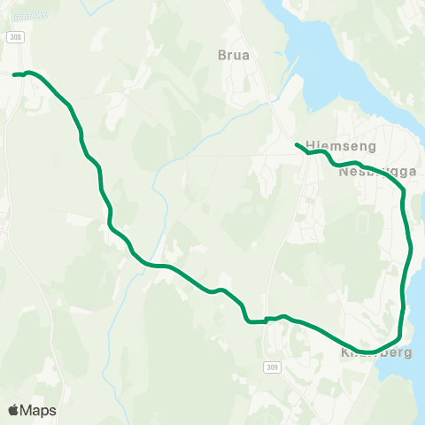 VKT - Vestfold Kollektivtrafikk Tønsberg-Greveskogen map