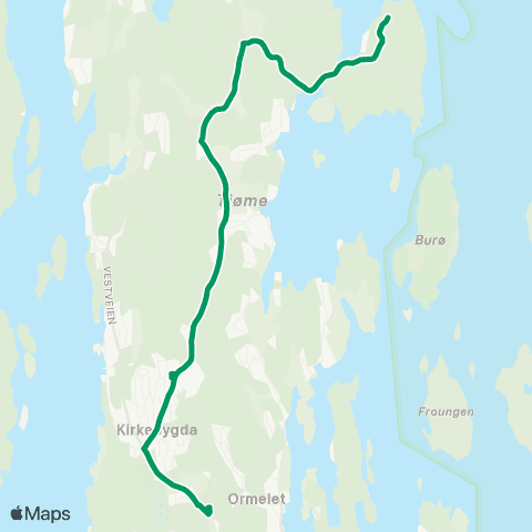 VKT - Vestfold Kollektivtrafikk Mågerø-Grimestad-Lindhøy map