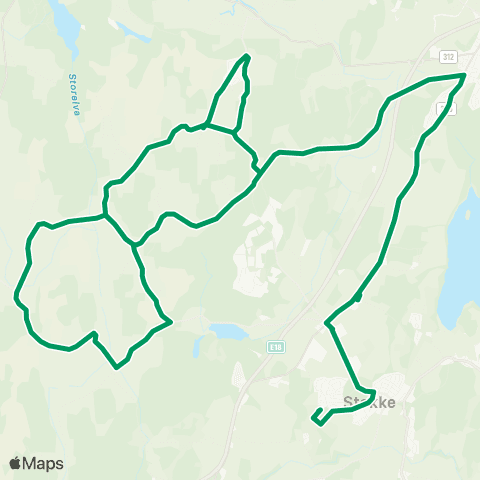 VKT - Vestfold Kollektivtrafikk Dalen-Anholt-Ramsum-Stokke usk map