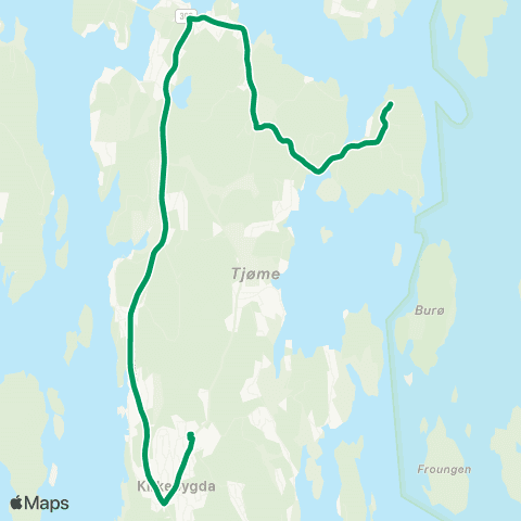 VKT - Vestfold Kollektivtrafikk Tjøme usk-Mågerø map