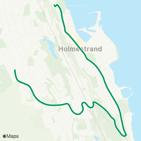 VKT - Vestfold Kollektivtrafikk Holmestrand-Ekeberg map