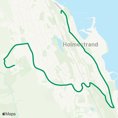 VKT - Vestfold Kollektivtrafikk Holmestrand-Ekeberg skole map