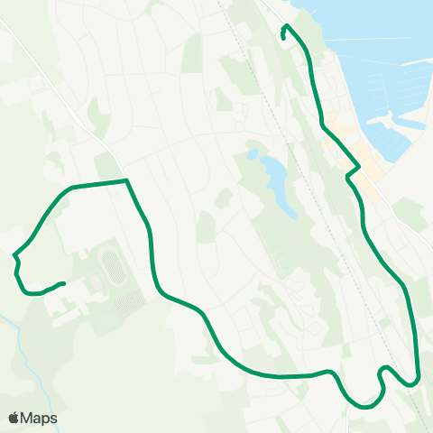 VKT - Vestfold Kollektivtrafikk Gjøklep usk-Kleiverud map