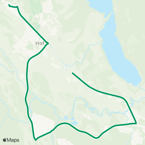 VKT - Vestfold Kollektivtrafikk Sundbyfoss-Hof map