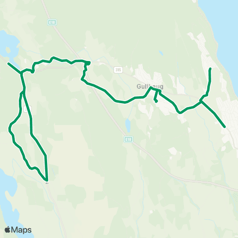 VKT - Vestfold Kollektivtrafikk Gjøgri-Botne-Gjøklep map