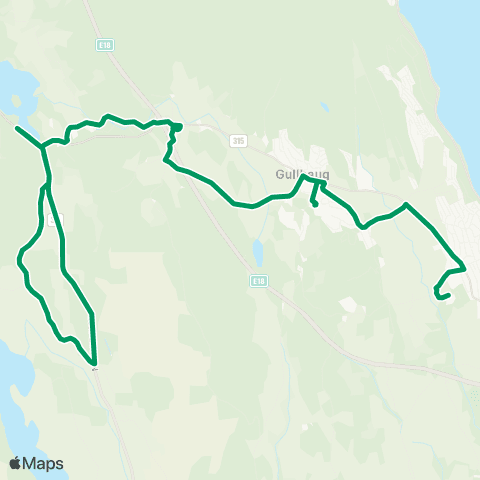 VKT - Vestfold Kollektivtrafikk Kirkevold-Fon map