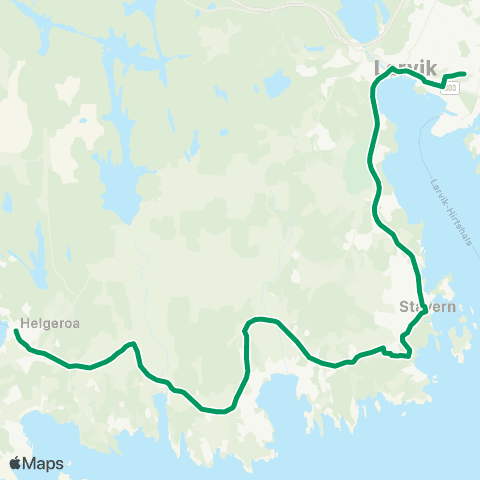 VKT - Vestfold Kollektivtrafikk Larvik-Stavern-Nevlunghavn map