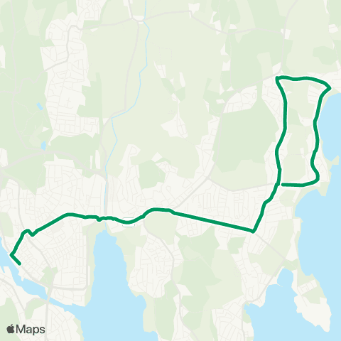 VKT - Vestfold Kollektivtrafikk Natt Tønsberg-Skallevold map