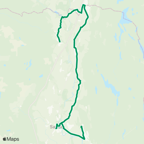 VKT - Vestfold Kollektivtrafikk Sande-Sjølshagen-Skoger map