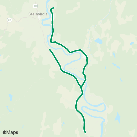 VKT - Vestfold Kollektivtrafikk Rien-Rimstad-Hvarnes sk map