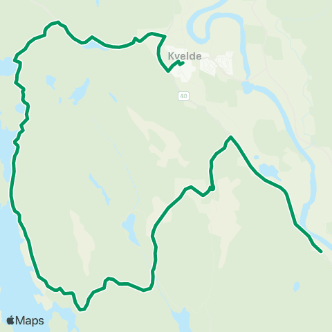 VKT - Vestfold Kollektivtrafikk Bjerke-Farrisbygda-Kvelde map