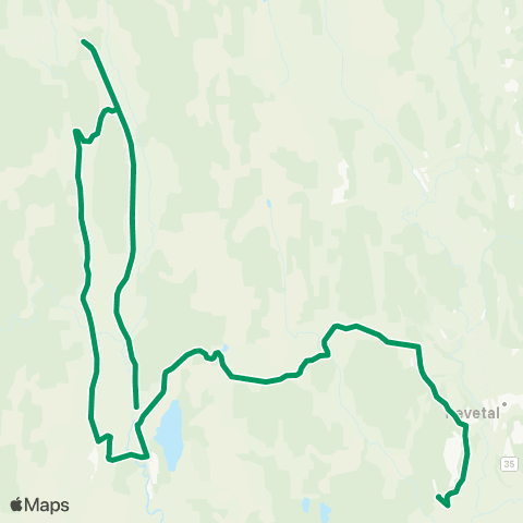 VKT - Vestfold Kollektivtrafikk Ramnes skole-Vivestad map