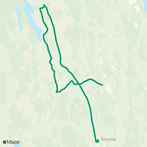 VKT - Vestfold Kollektivtrafikk Fon-Kirkevoll-Revetal map