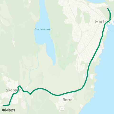 VKT - Vestfold Kollektivtrafikk Skoppum-Horten vgs map