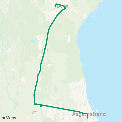 VKT - Vestfold Kollektivtrafikk Borre usk-Åsgårdstrand map