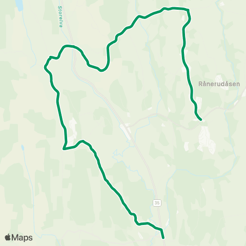 VKT - Vestfold Kollektivtrafikk Kirkevold-Fon map