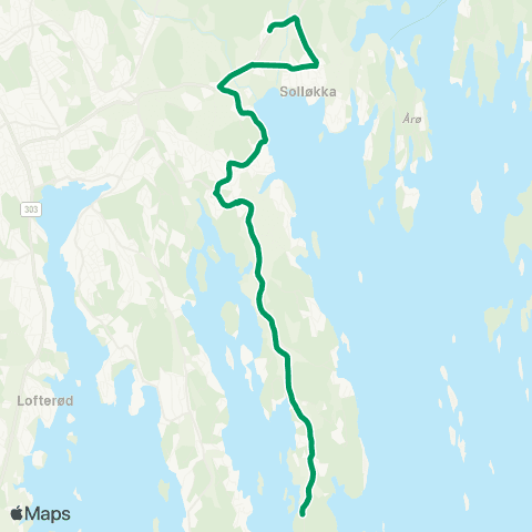 VKT - Vestfold Kollektivtrafikk Helgerød-Skogan map