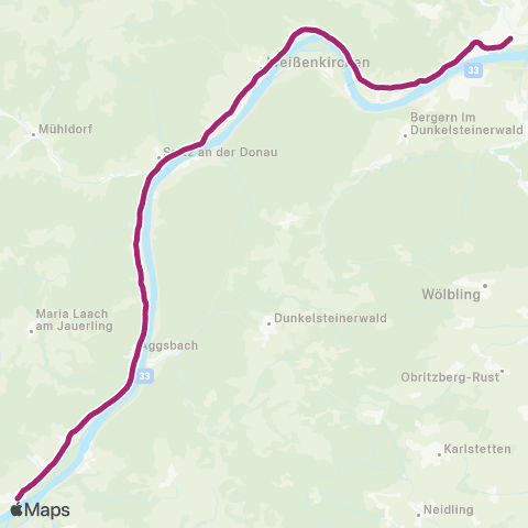 VOR Krems a. d. Donau - Emmersdorf map