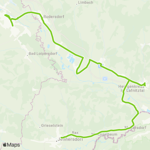 Verkehrsverbund Ost-Region Fürstenfeld - Heiligenkreuz i.L. / Henndorf i.Bgld. - Jennersdorf map