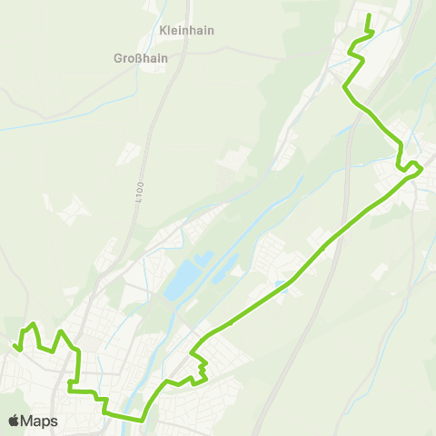 Verkehrsverbund Ost-Region Stadtverkehr St. Pölten Friedhof - Hbf. - Landhaus - Pottenbrunn - Unterradlberg map