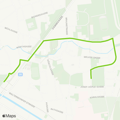 Verkehrsverbund Ost-Region Baden Bahnhof - Baden Bezirkshauptmannschaft map
