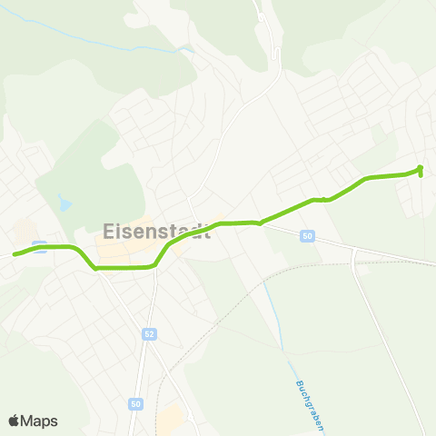 Verkehrsverbund Ost-Region Eisenstadt - St. Georgen / Leithagebirge map