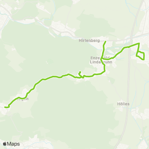 Verkehrsverbund Ost-Region Gainfarn - Leobersdorf - Hernstein map
