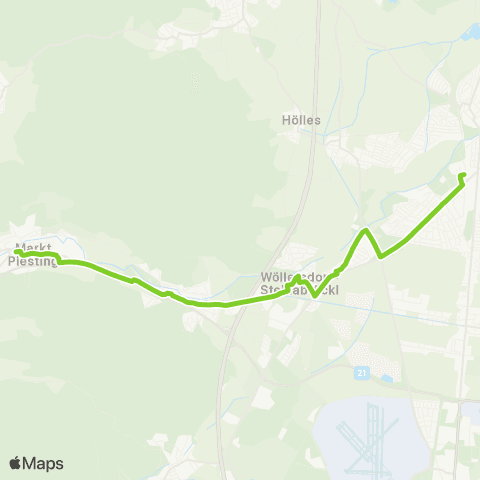Verkehrsverbund Ost-Region Piesting - Wöllersdorf - Steinabrückl - Felixdorf map