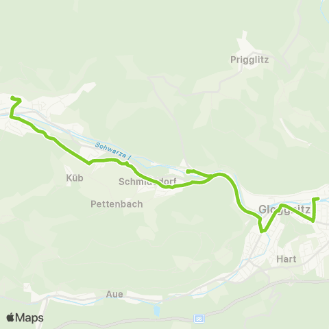 Verkehrsverbund Ost-Region Payerbach - Gloggnitz map