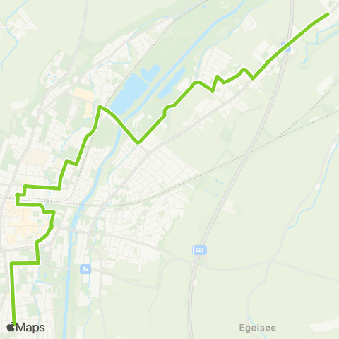 Verkehrsverbund Ost-Region Pottenbrunn - St. Pölten map