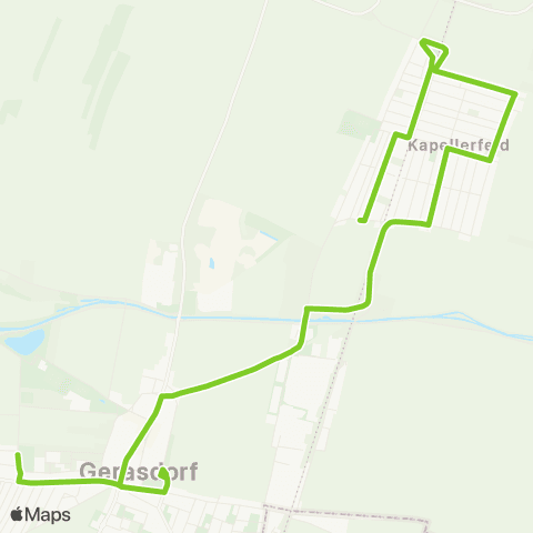 Verkehrsverbund Ost-Region Kapellerfeld - Gerasdorf bei Wien map