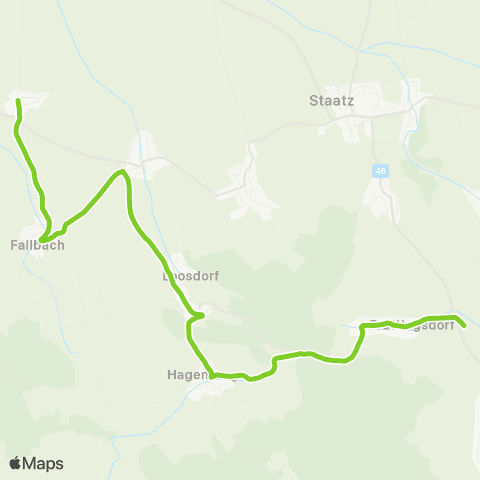 Verkehrsverbund Ost-Region Ungerndorf - Loosdorf / Staatz - Frättingsdorf map