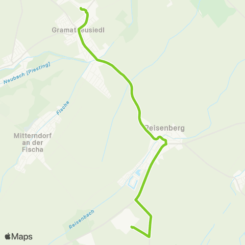 Verkehrsverbund Ost-Region AIT-Shuttle map