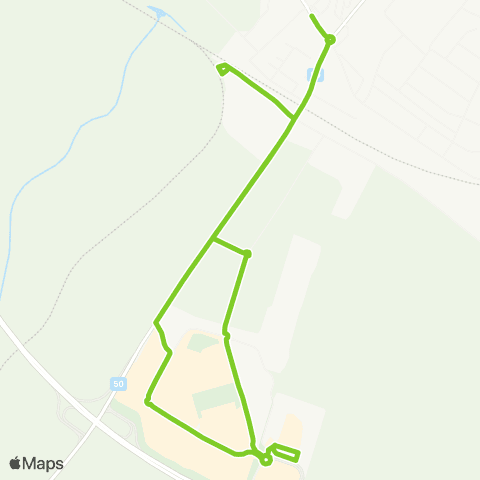 Verkehrsverbund Ost-Region Parndorf Meierhofgasse - Bahnhof - Outletcenter - Bahnhof - Meierhofgasse map