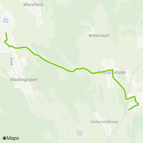 Verkehrsverbund Ost-Region Pinkafeld - Oberschützen - Bad Tatzmannsdorf map