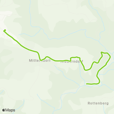 Verkehrsverbund Ost-Region Großes Yspertal - Nöchling map