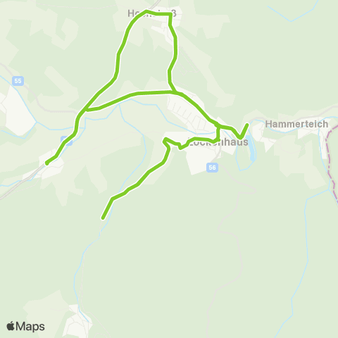 Verkehrsverbund Ost-Region Glashütten - Lockenhaus map