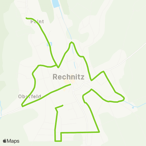 Verkehrsverbund Ost-Region Ortsverkehr Rechnitz map