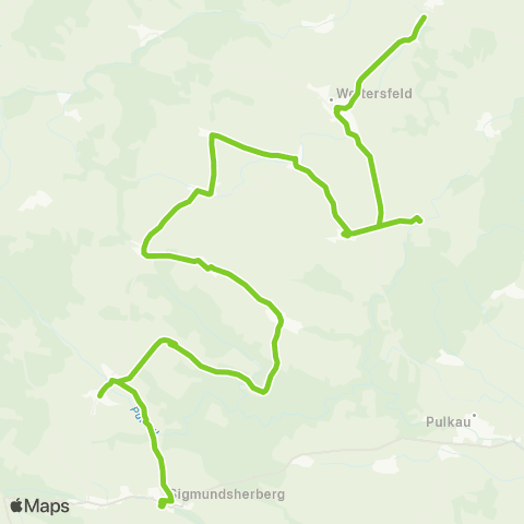Verkehrsverbund Ost-Region Horn - Sigmundsherberg - Eggenburg map