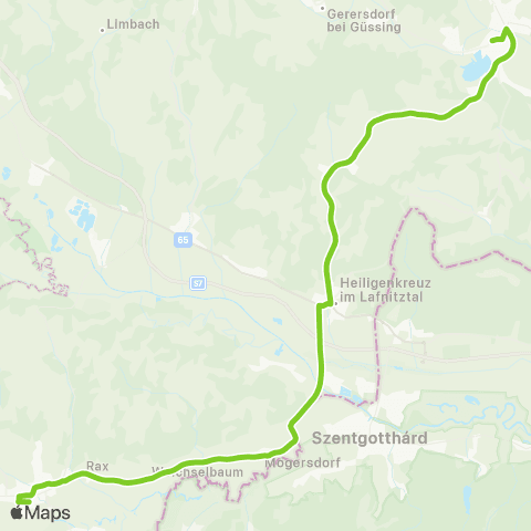 Verkehrsverbund Ost-Region Jennersdorf - Neustift / Güssing - Güssing map