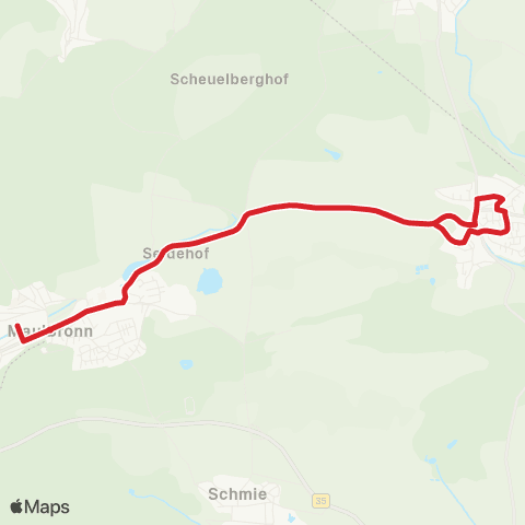 Verkehrsverbund Pforzheim-Enzkreis  map