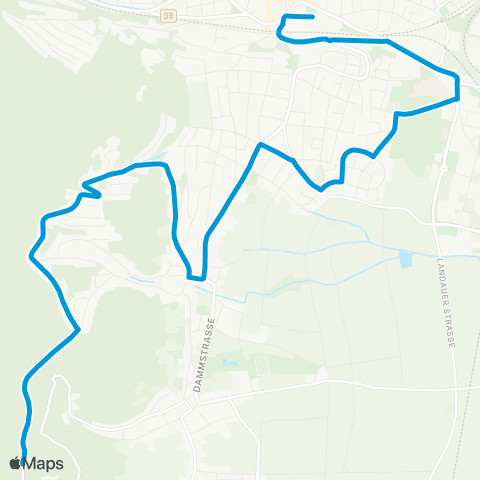 Verkehrsverbund Rhein-Neckar Neustadt Hbf - Hambach - Hambacher Schloss map