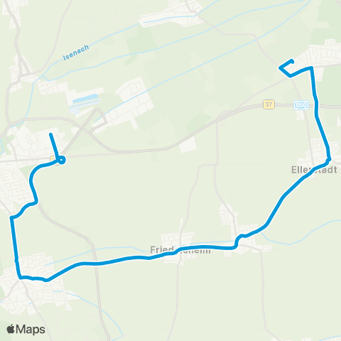 Verkehrsverbund Rhein-Neckar Bad Dürkheim - Wachenheim - Ellerstadt - Birkenheide map