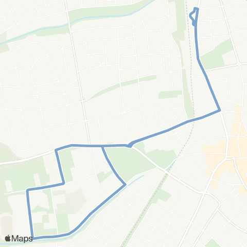 Verkehrsverbund Rhein-Neckar Speyer Hbf / ZOB - Stadthalle - Universität - St. Vincentiuskrankenhaus - Stadthalle - Hbf / ZOB map