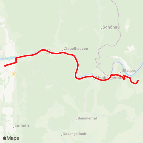 DB Regio Heidelberg - Neckargemünd - Dilsberg - Mückenloch map