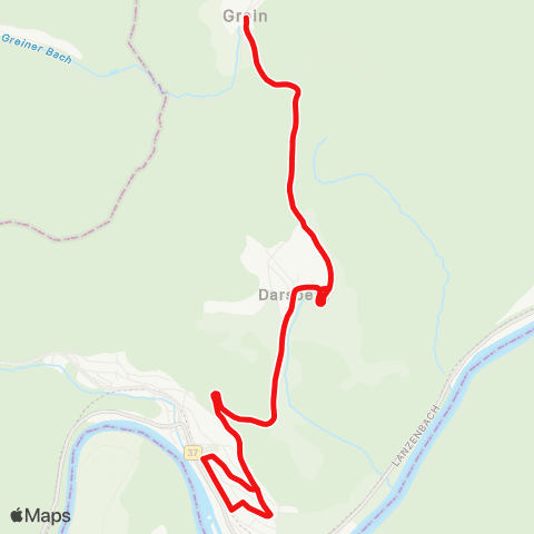 DB Regio Grein - Darsberg - Neckarsteinach und zurück map