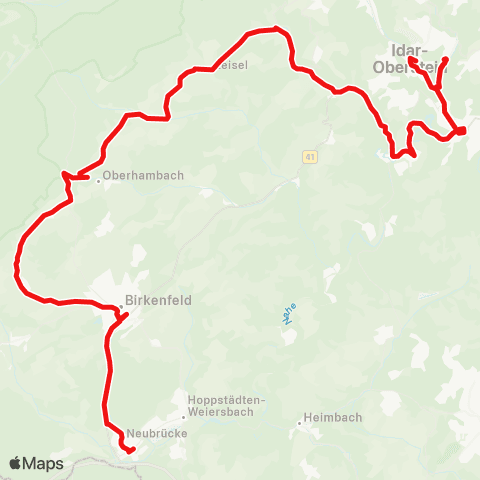 DB Regio Mosbach - Billigheim - Oberschefflenz map