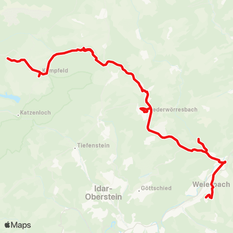 DB Regio Regiobus: Sinsheim - Waibstadt - Helmstadt - Aglasterhausen - Neckarelz - Mosbach map