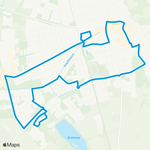 Verkehrsverbund Rhein-Neckar Stadtbus Heppenheim Bahnhof - Innenstadt - Kreiskrankenhaus - Weststadt - Bahnhof map